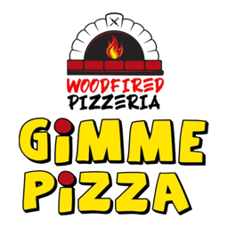 Gimme Pizza logo.